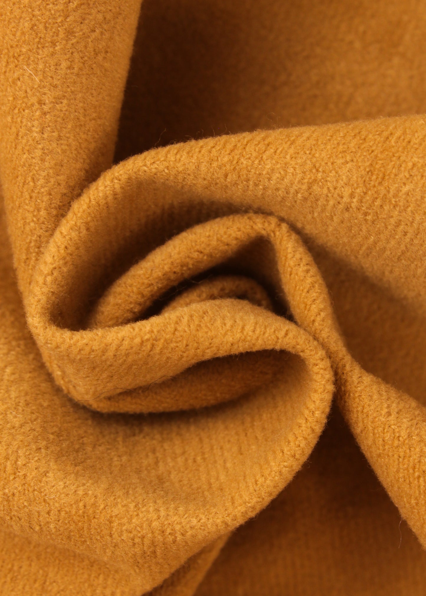 Vintage 70s velvet shirt in ochre