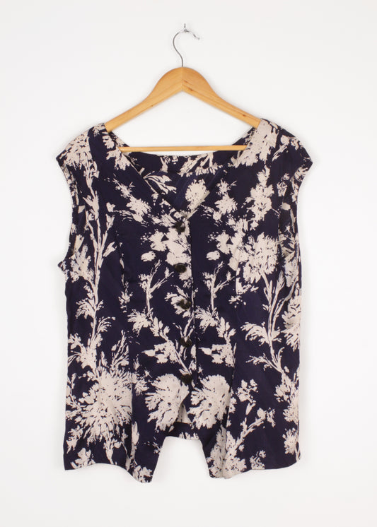 Vintage top s potiskem