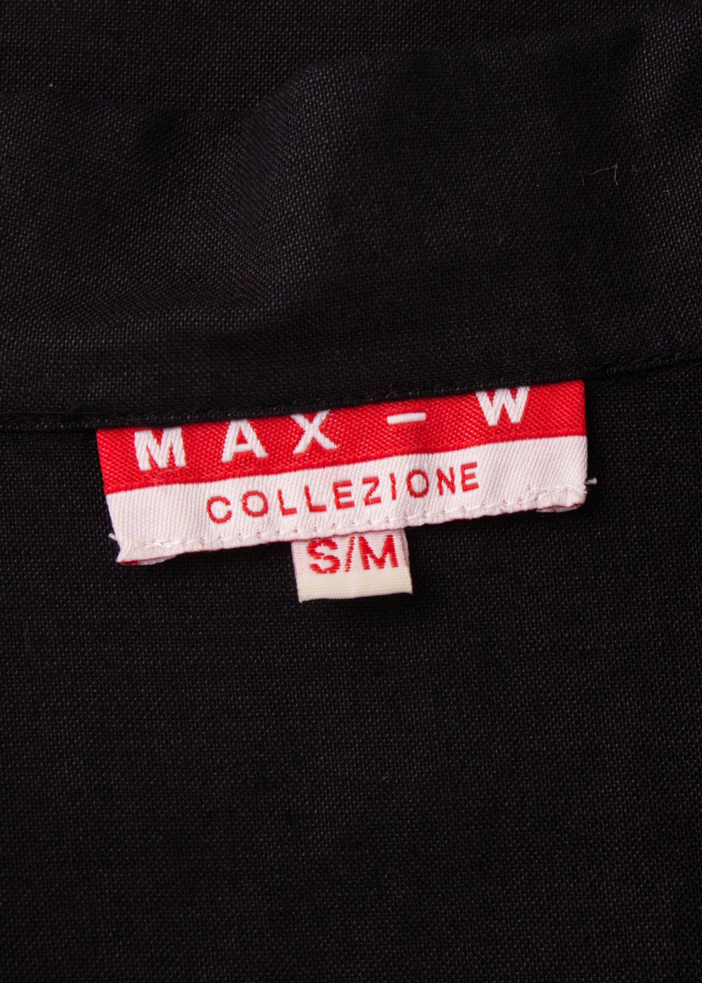 Linen black blouse