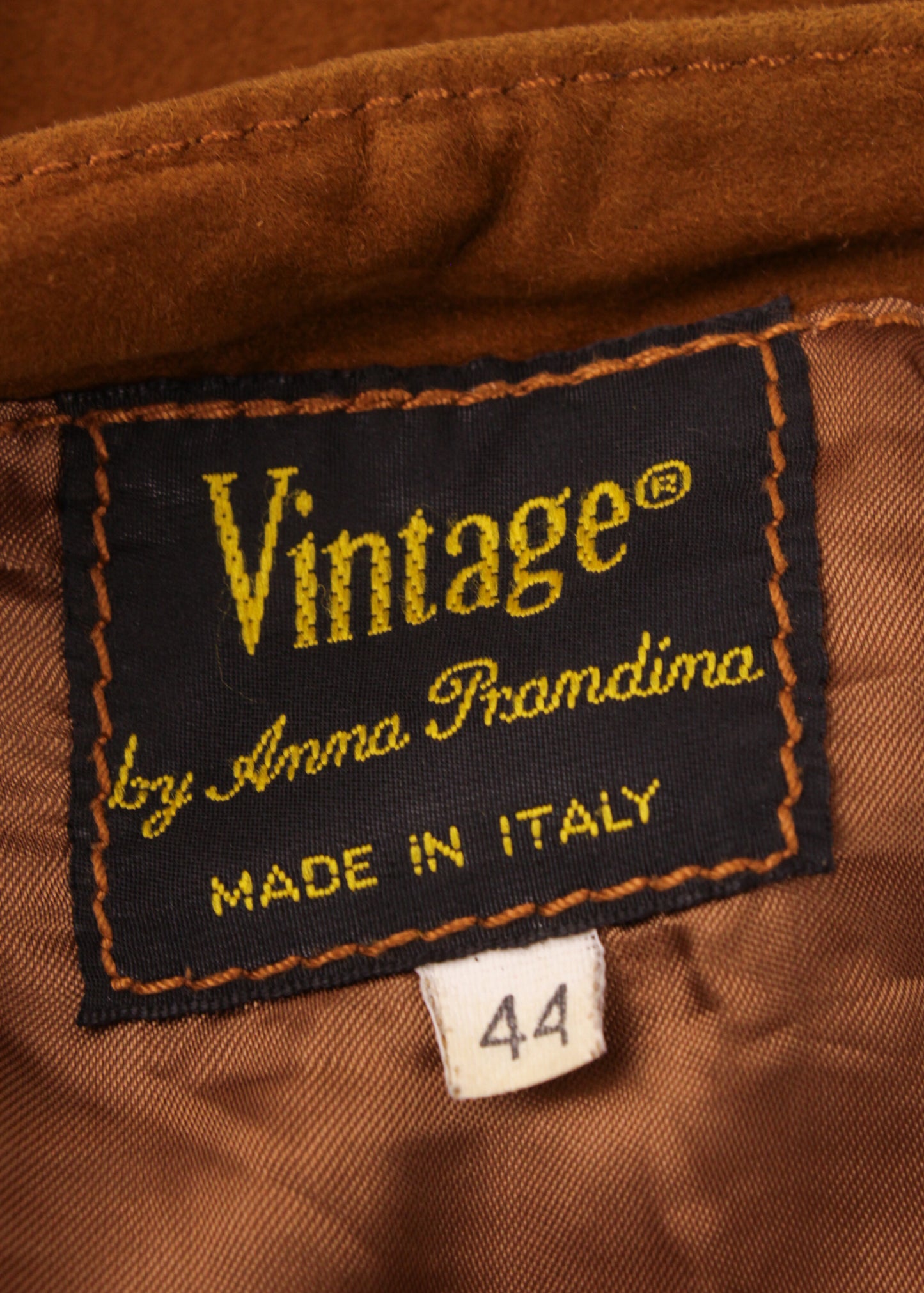 Vintage velvet skirt in ochre