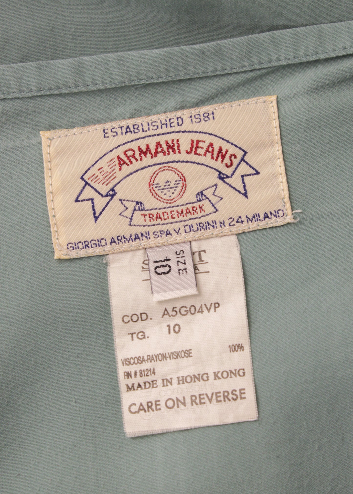Armani jeans blue skirt