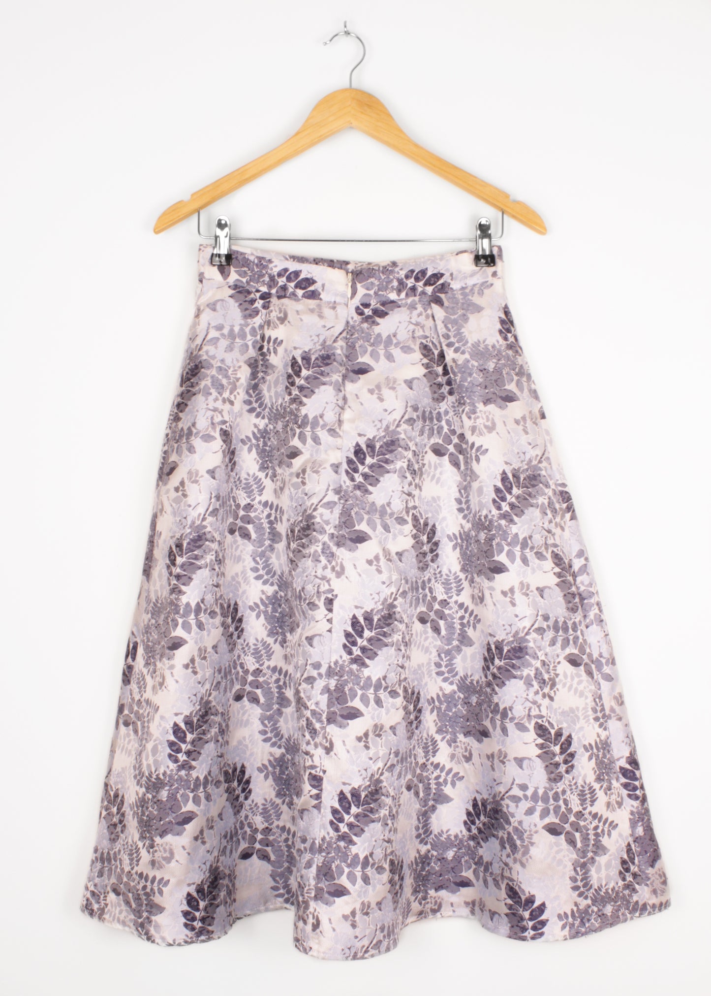 Midi skirt in light blue