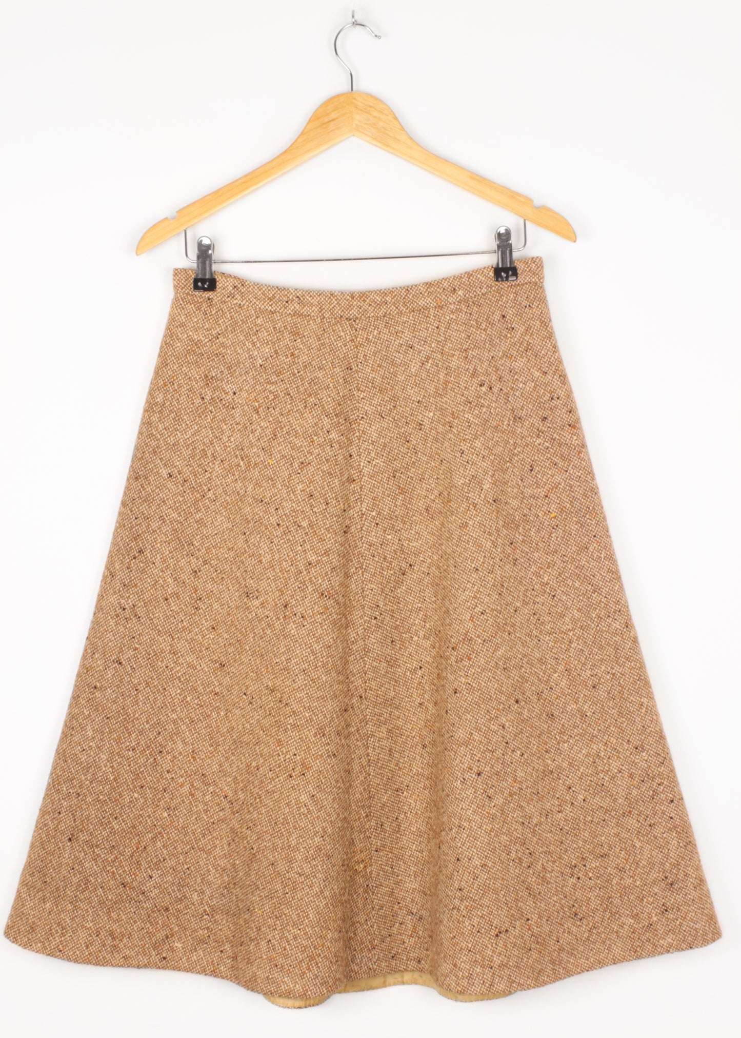 Vintage woolen circle skirt