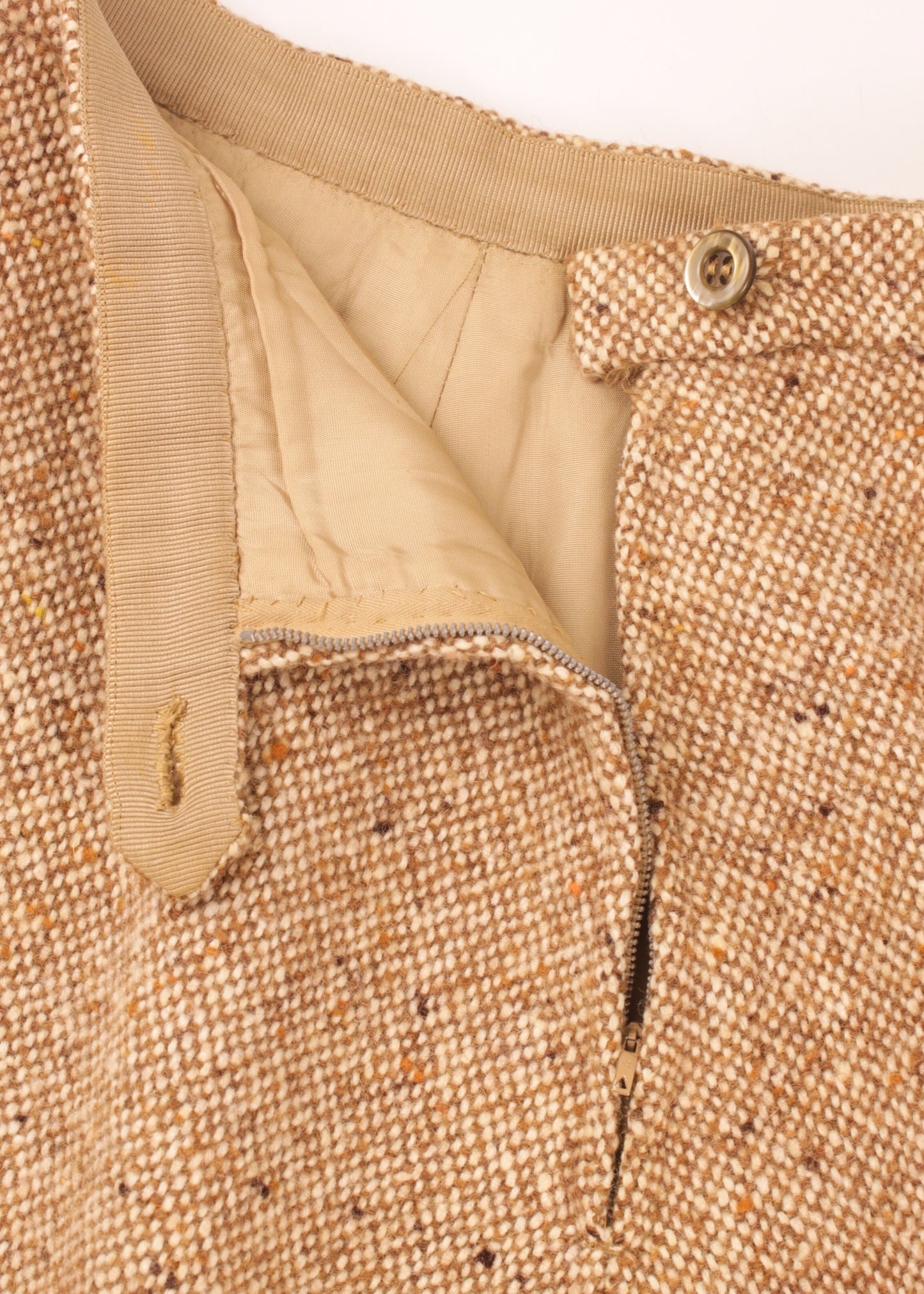 Vintage woolen circle skirt