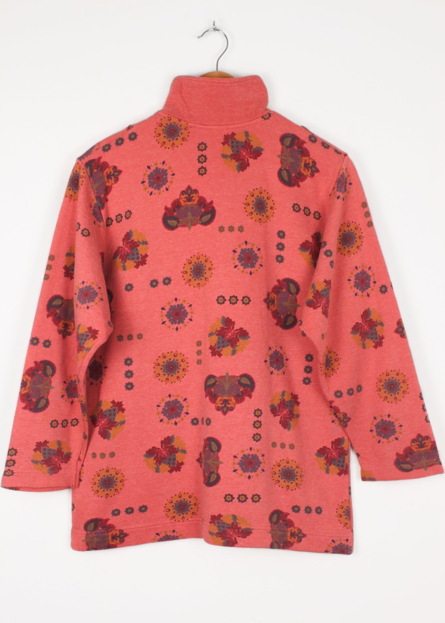 Vintage pink printed sweatshirt