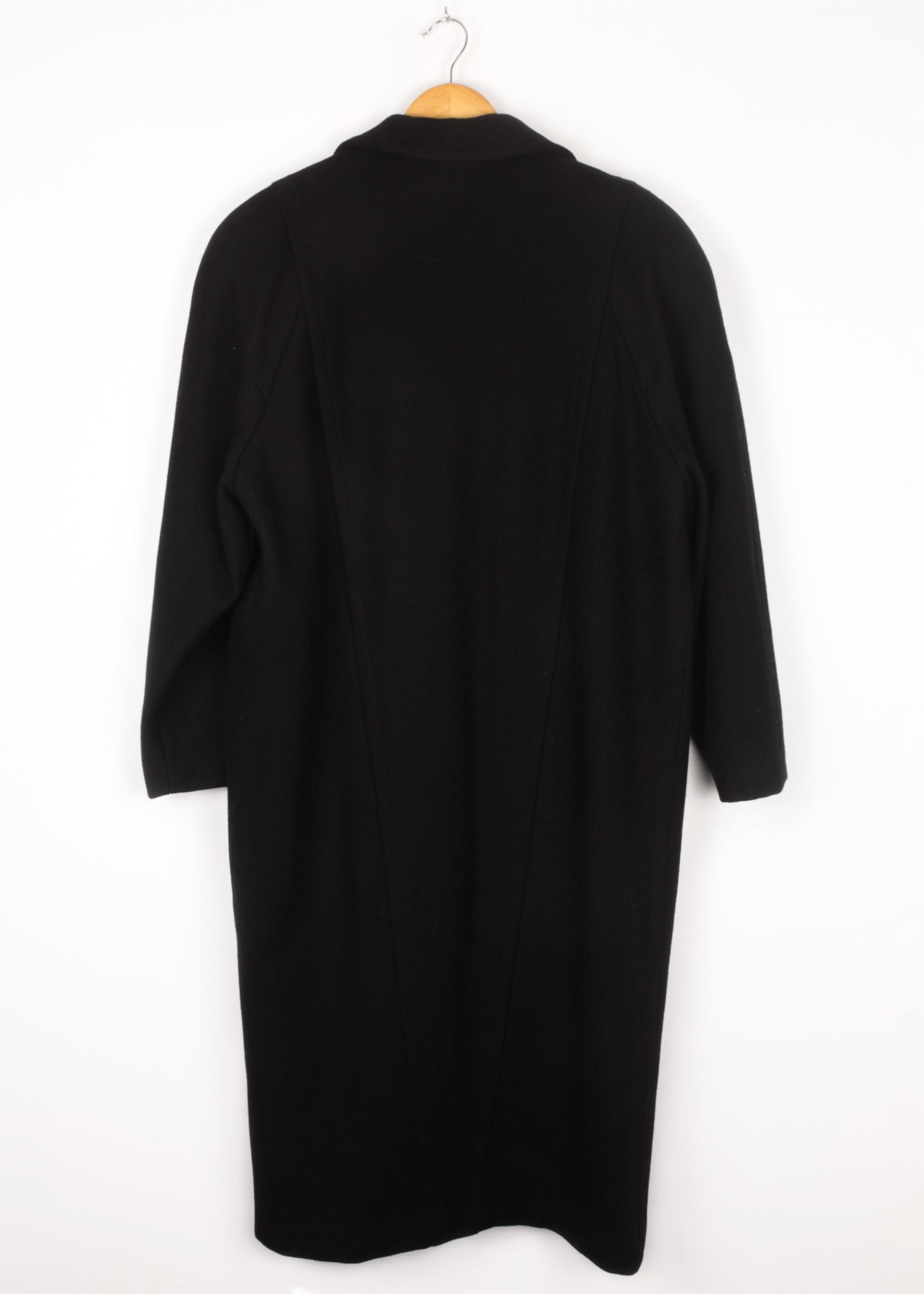 Vintage 80s coat in black