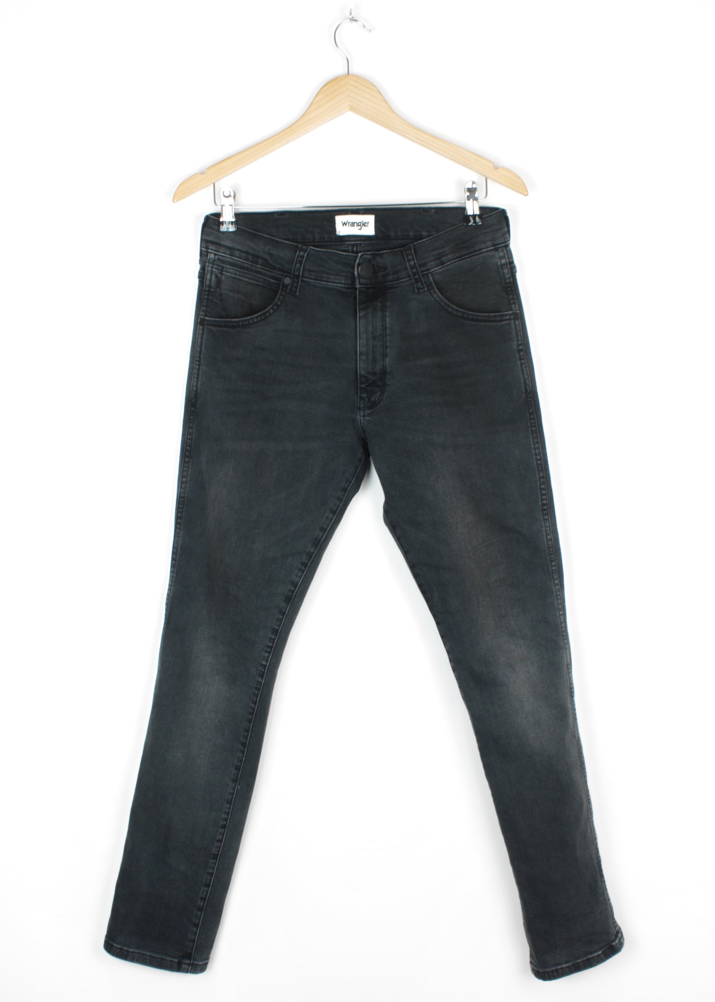 Wrangler slim fit jeans in black