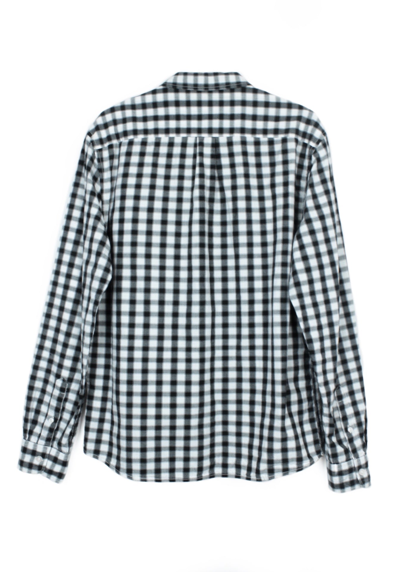 Wrangler checked shirt in black