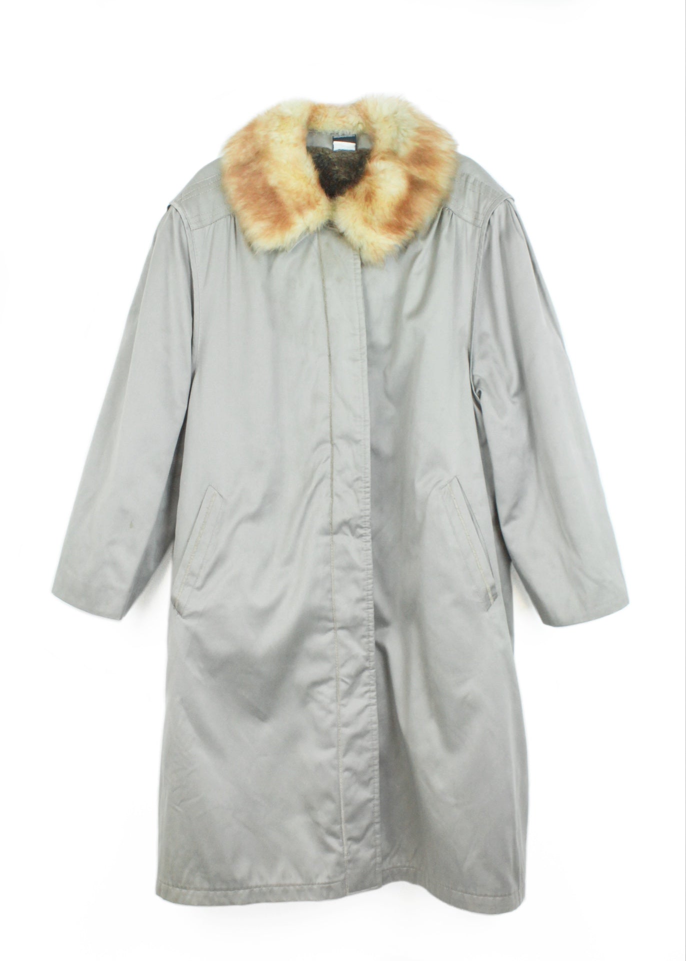 Vintage coat in hazel wood color