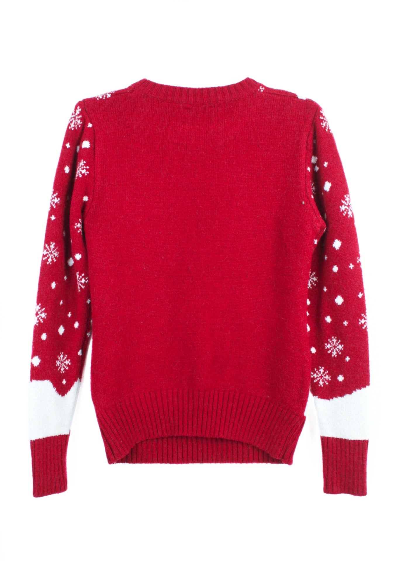 Christmas red sweater with bears