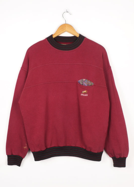 Vintage burgundy sweatshirt