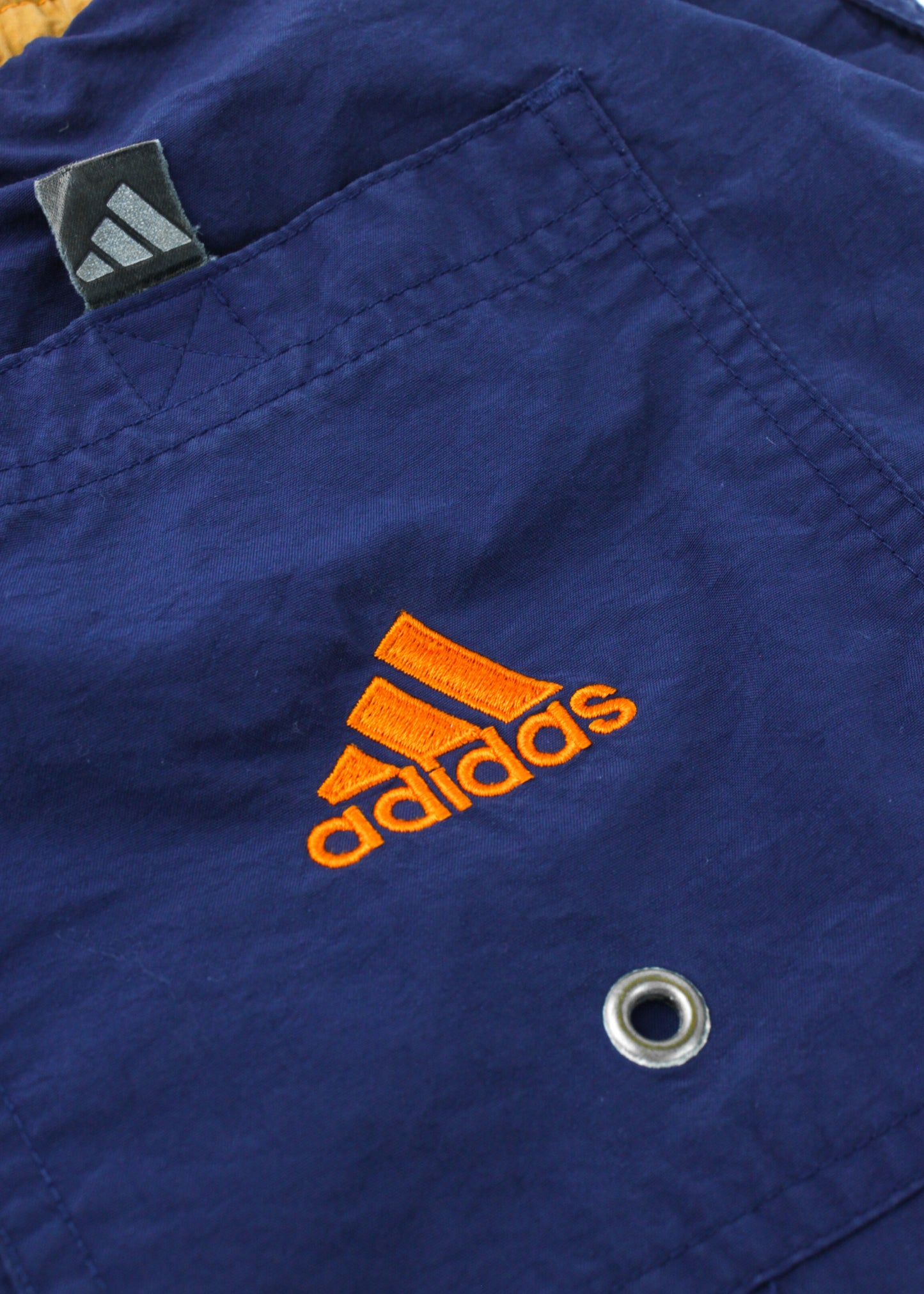 Adidas beach shorts in blue (with pockets)