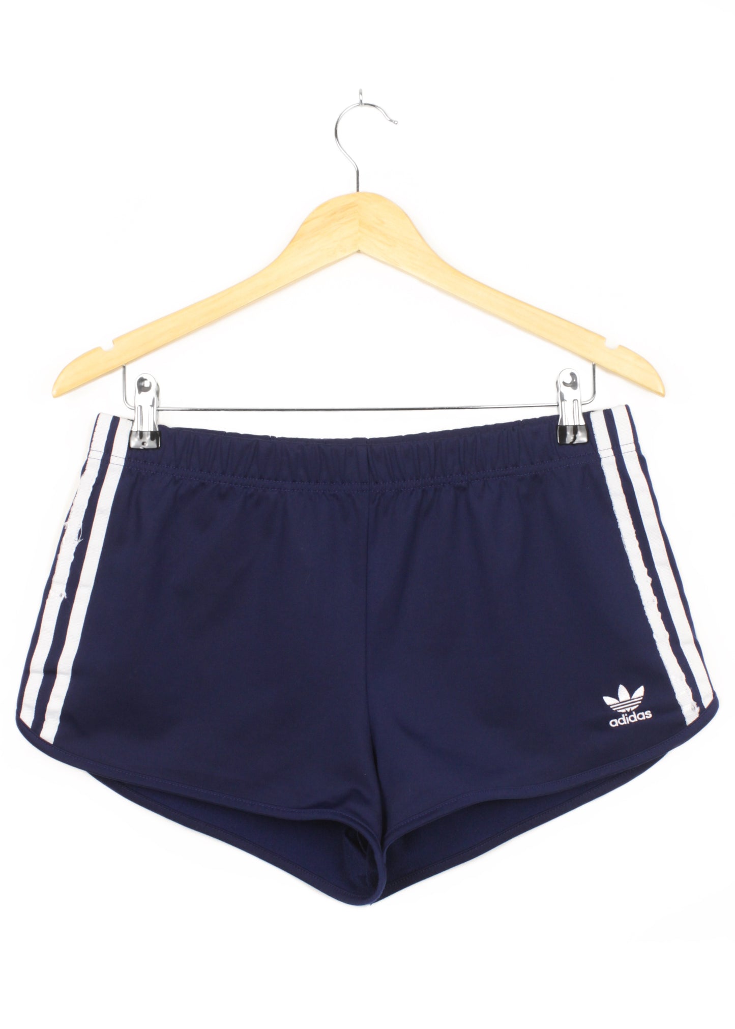 Adidas running shorts in blue