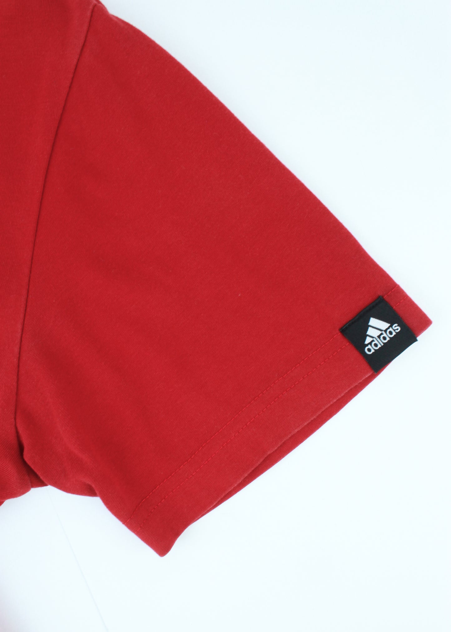 Adidas printed t-shirt in red