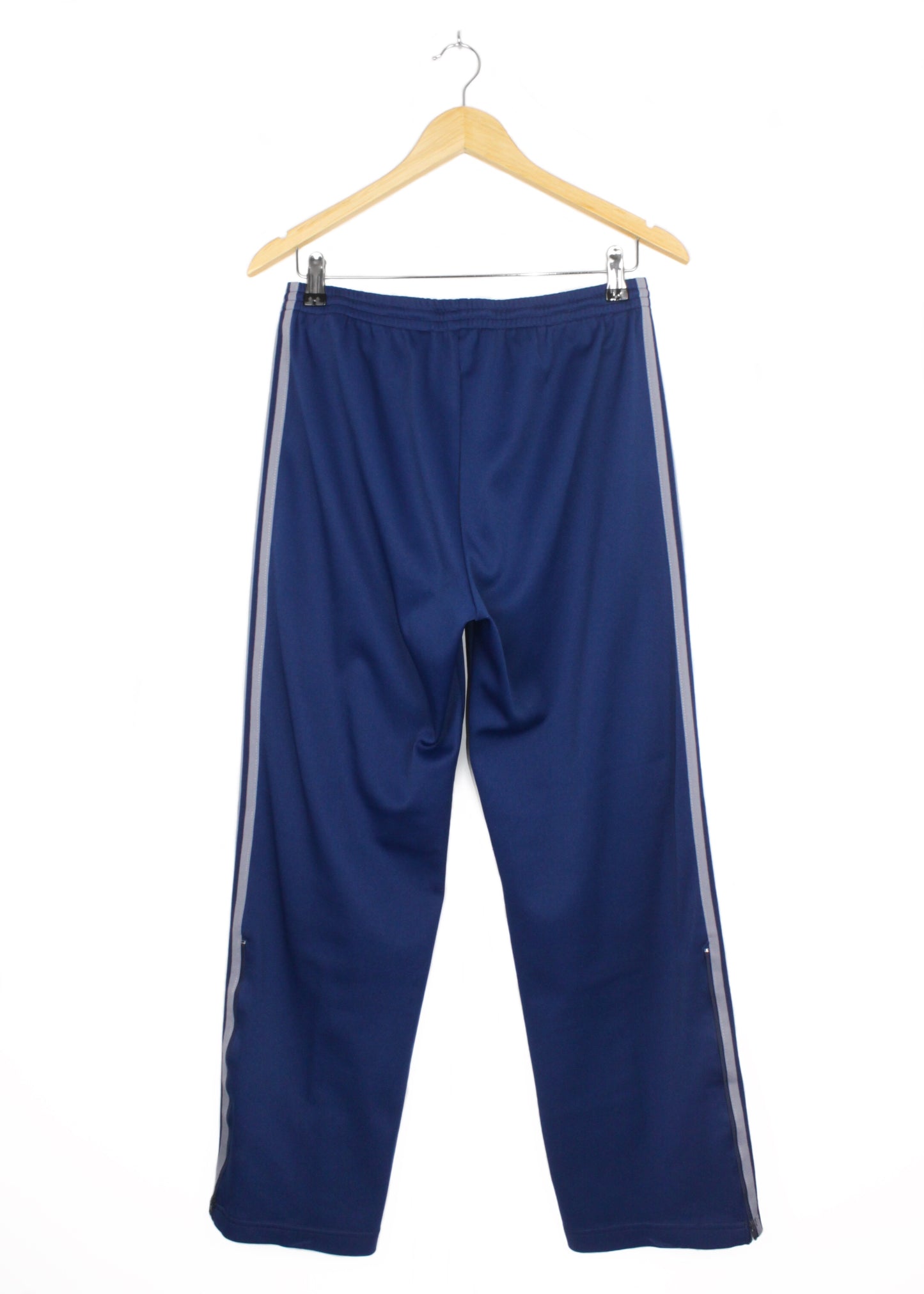 Adidas warm-up trousers in blue (with pockets)