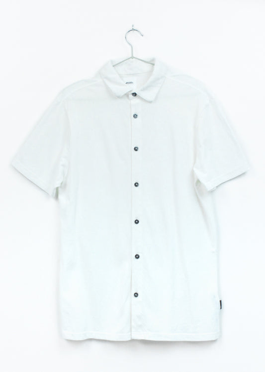 BURTON Short Sleeve Shirt in White