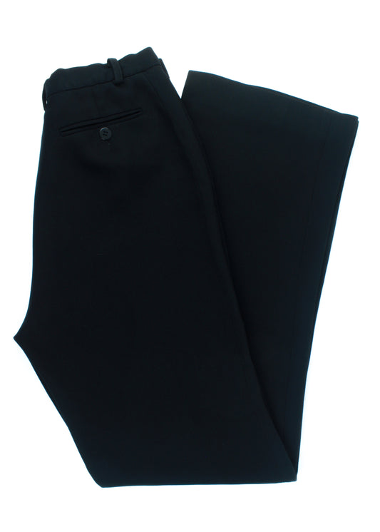 Vintage wide leg trousers in black