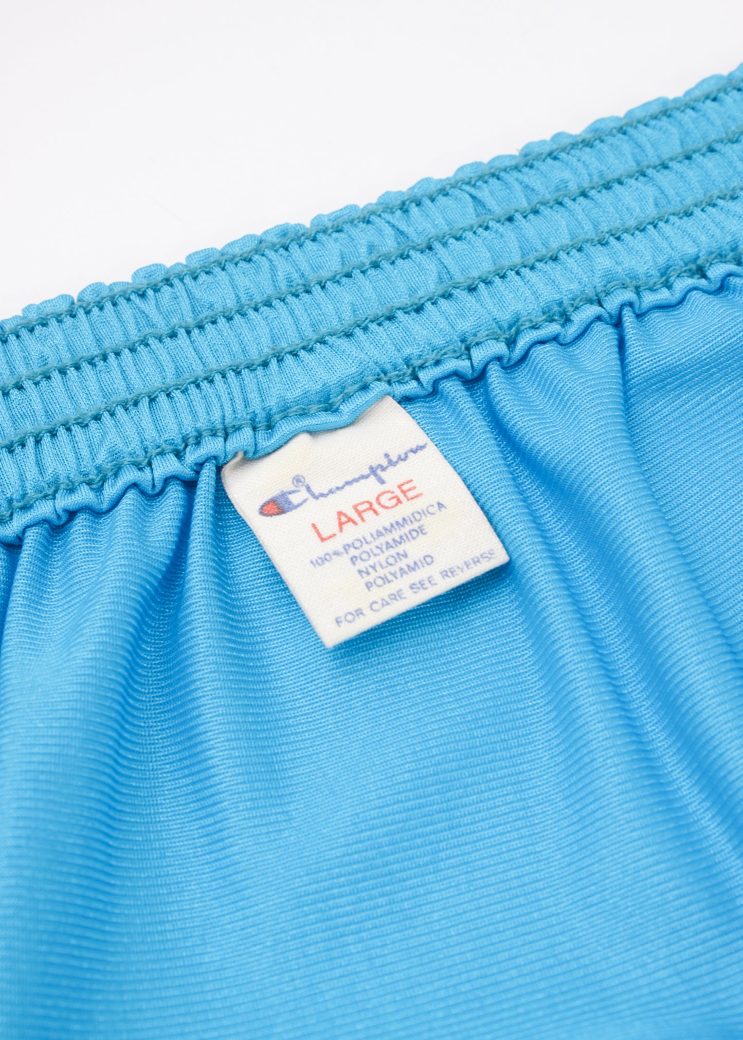 1988 Champion sport shorts in blue