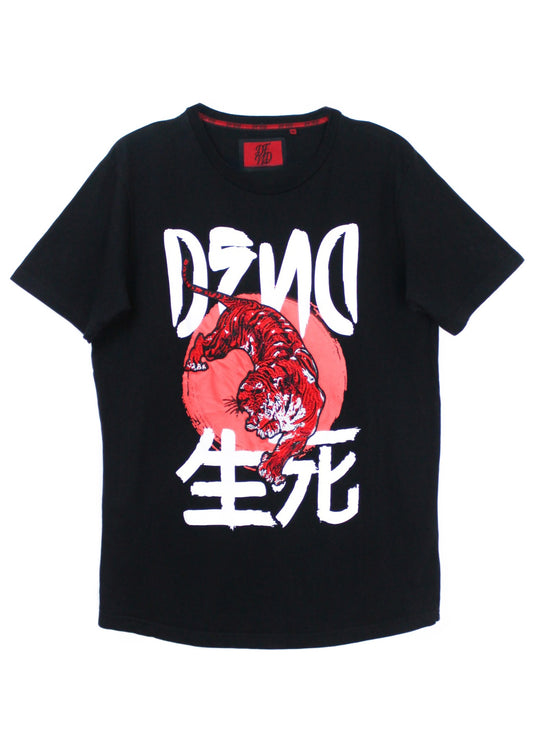 DFND printed T-shirt in Black