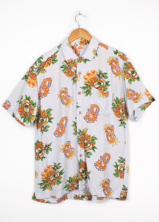 Sundek Hawaii shirt in blue