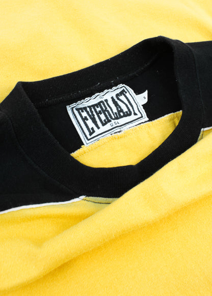 Žluté vintage tričko s dlouhým rukávem Everlast