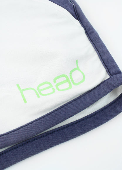 Head tennis shorts in white (with pockets)