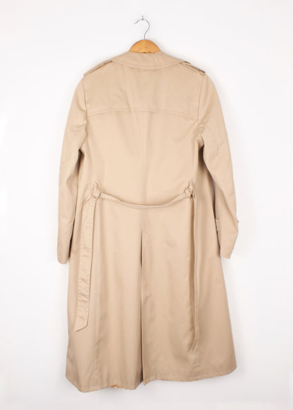 Vintage beige trench coat