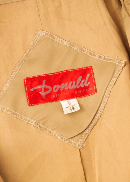 Vintage beige trench coat