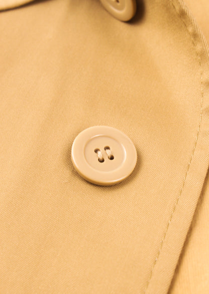 Vintage beige trench coat