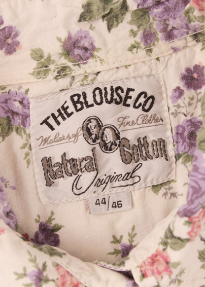 Vintage floral print shirt