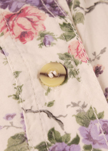 Vintage floral print shirt
