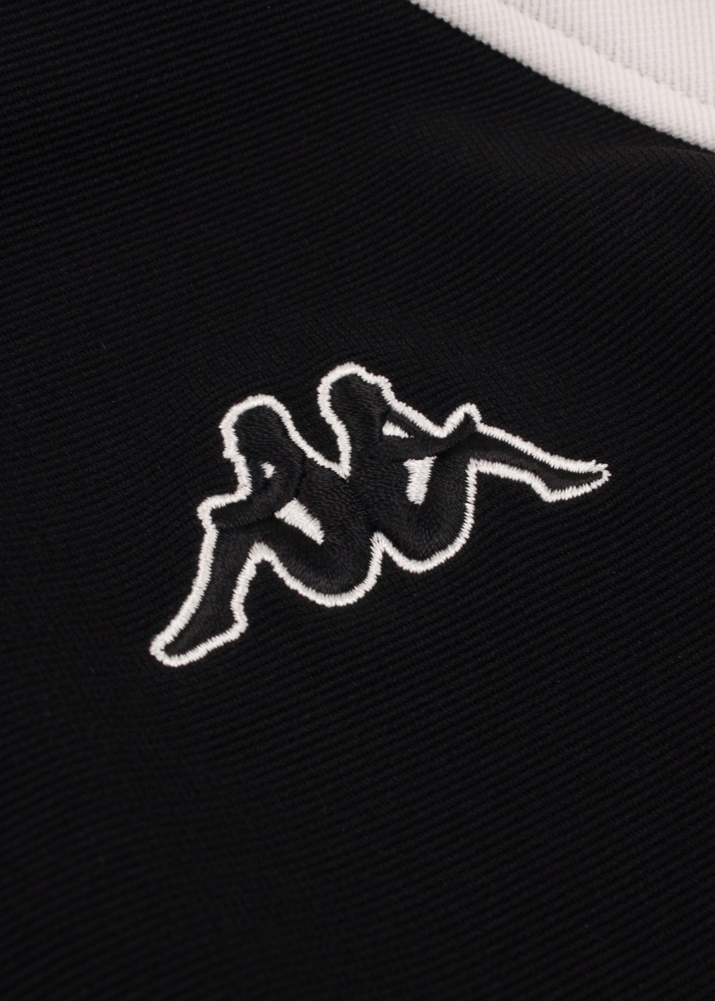 Kappa track jacket in black