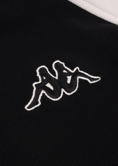 Kappa track jacket in black