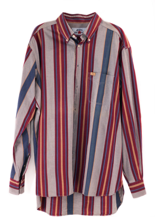 Vintage Les Copain's striped shirt