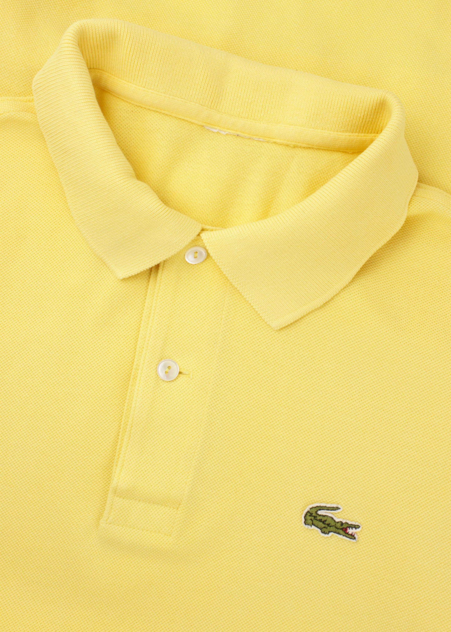 Lacoste polo t-shirt in yellow