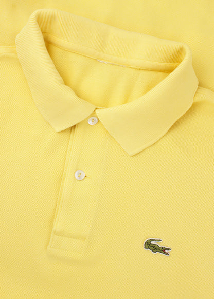 Lacoste polo t-shirt in yellow