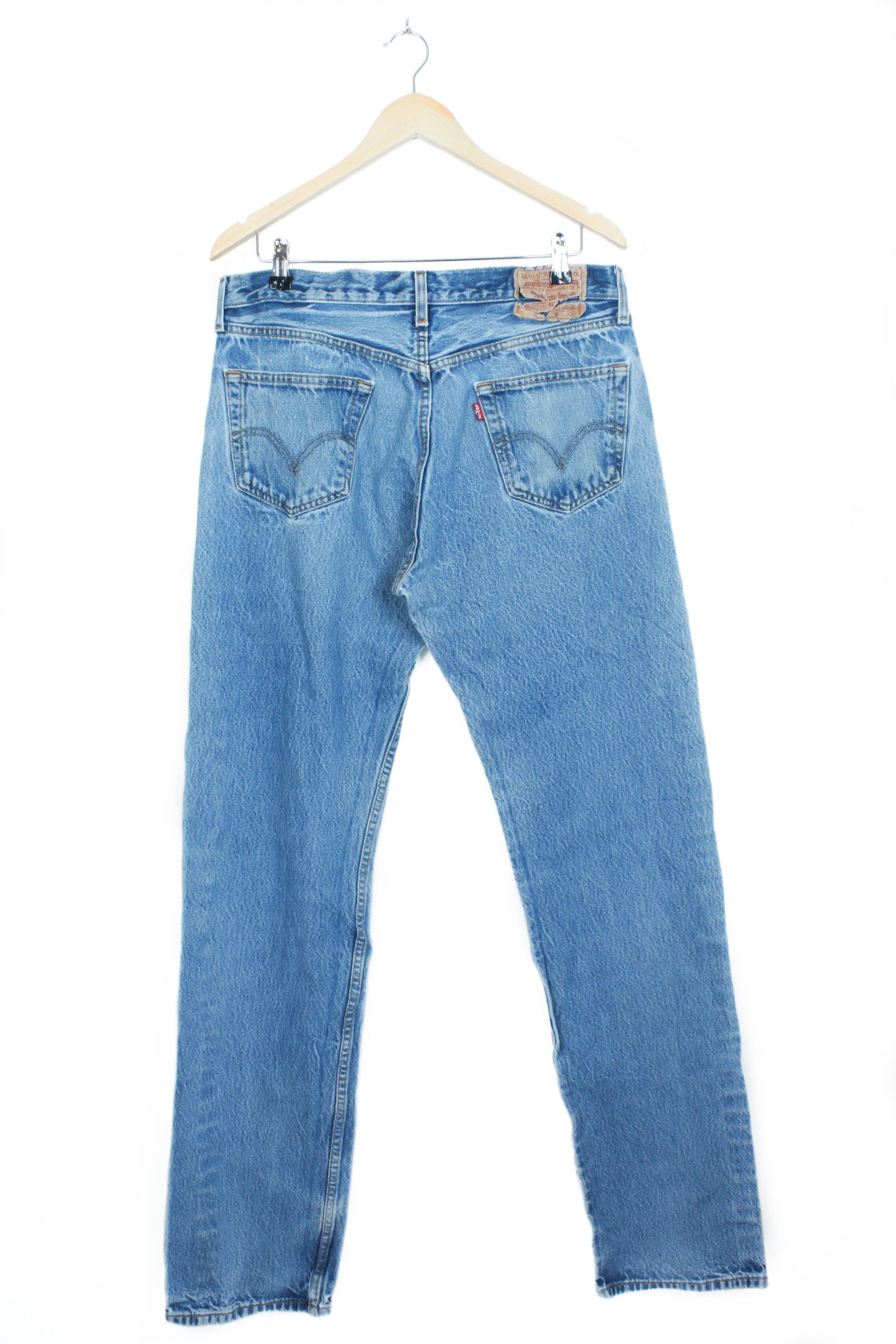 501 Levi's Straight fit Jeans in Light blue