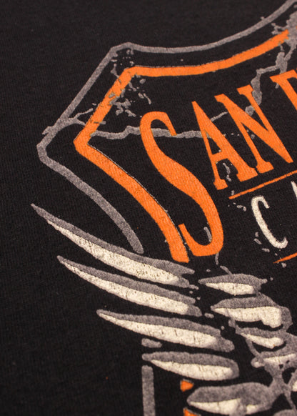 Vintage San Francisco printed black tee