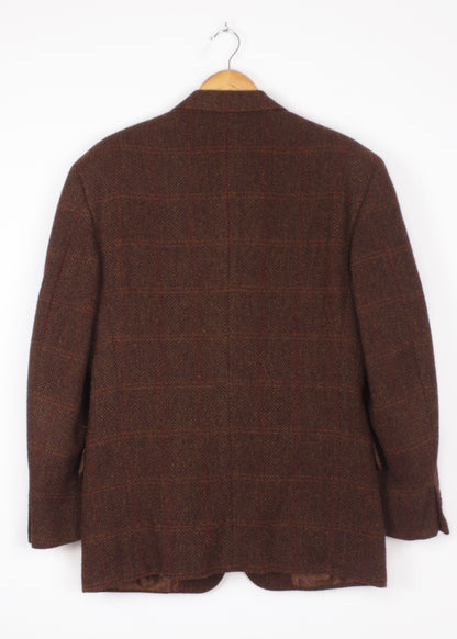 Woolen jacket in brown