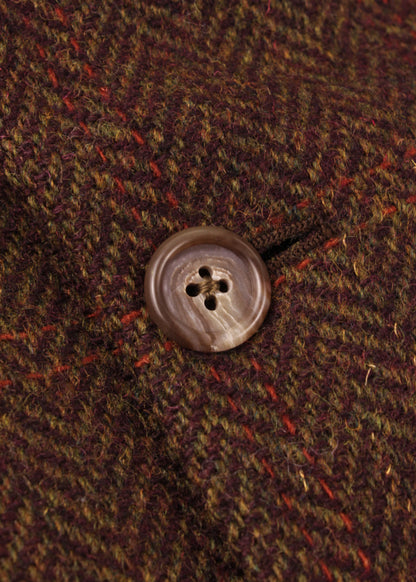 Woolen jacket in brown