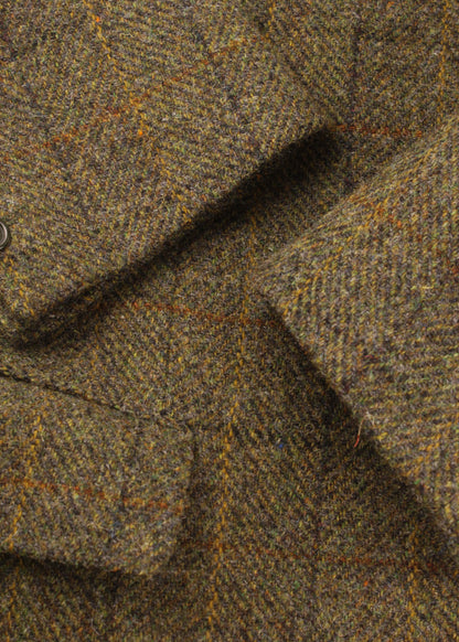 Woolen jacket in sage green