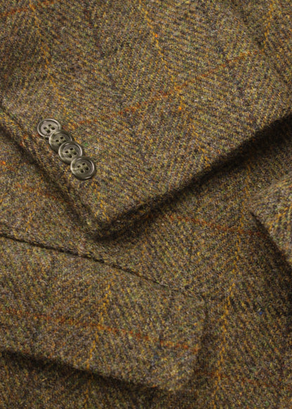 Woolen jacket in sage green