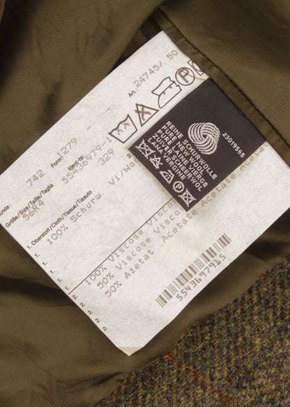 Woolen jacket in sage green