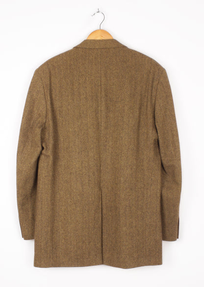 Woolen jacket in sage green