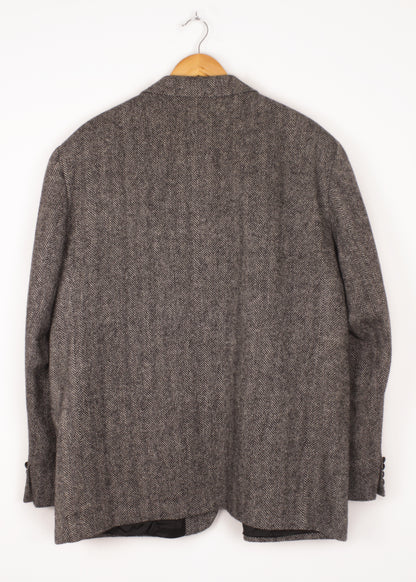 Woolen jacket in grey