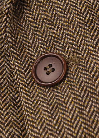Woolen jacket in brown