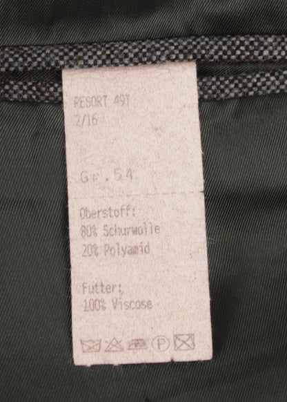 Woolen jacket in blue
