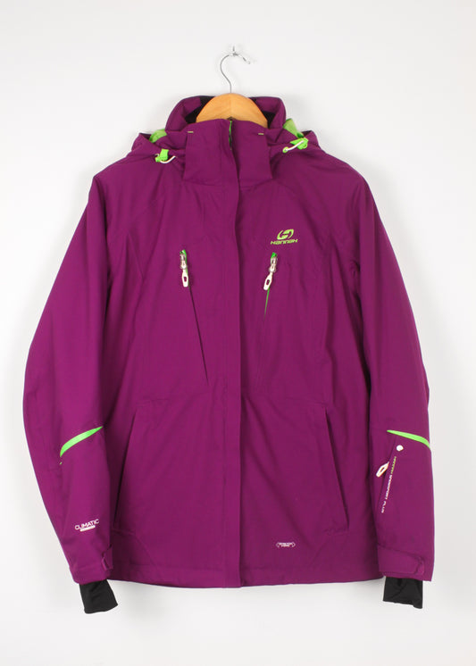 Snowboard jacket in purple