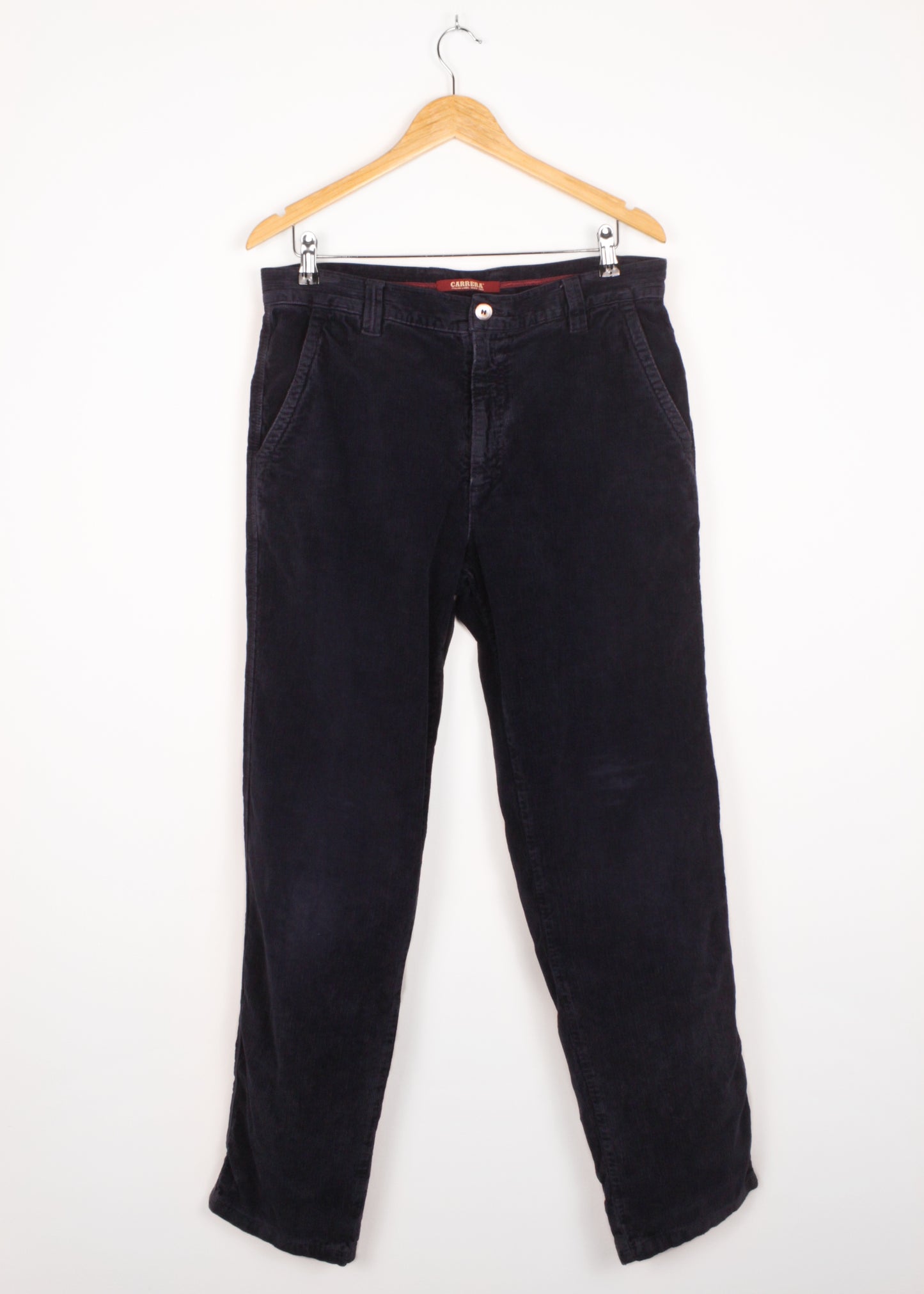 Corduroy pants in blue