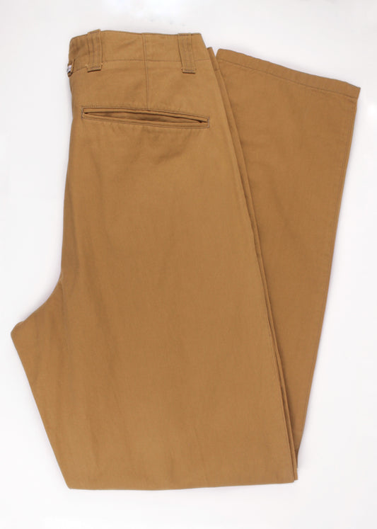Vintage trousers in camel